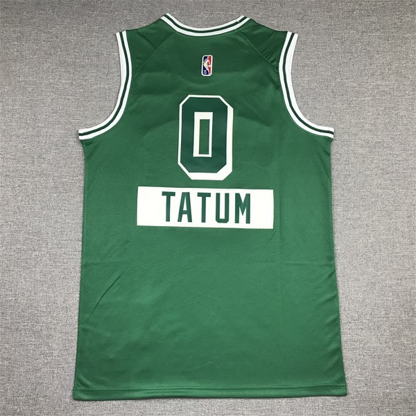 Men Boston Celtics #0 Tatum Green Nike 2025 NBA Jersey style 3